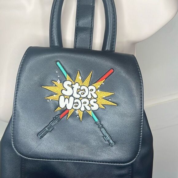 Disney Parks Star Wars Darth Vader Lightsaber Crossbody Backpack - Picture 3 of 8